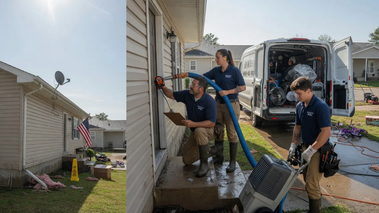 Ceiling Water Damage Restoration in Manistee, MI near me
